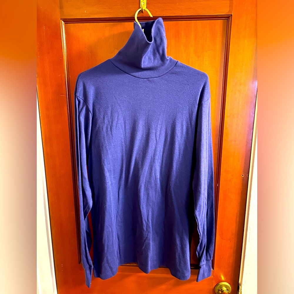 L.L. Bean XLT Purple Turtleneck Longsleeve